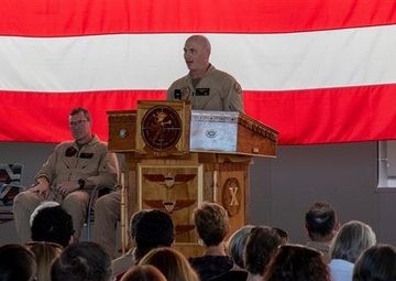 Farewell to the Harrier: VX-31 conducts final sundown flight
