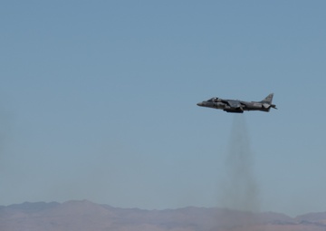 Farewell to the Harrier: VX-31 conducts final sundown flight