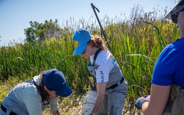 Invasive European Frogbit Sampling