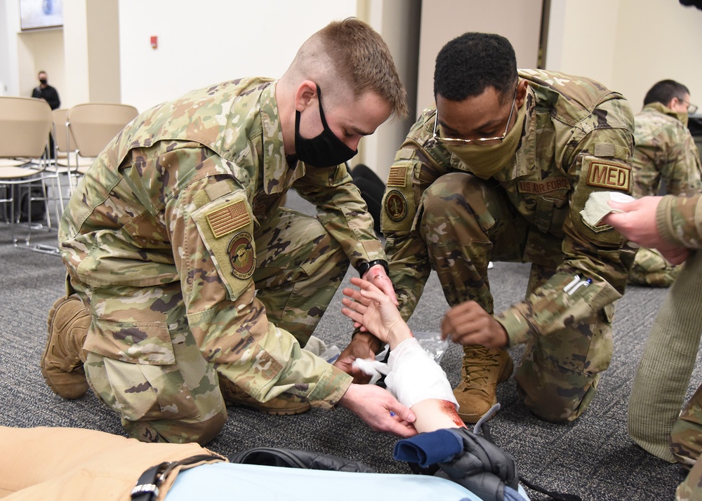 Airmen hone medical skills, care under fire