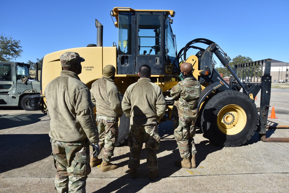 Forklift training