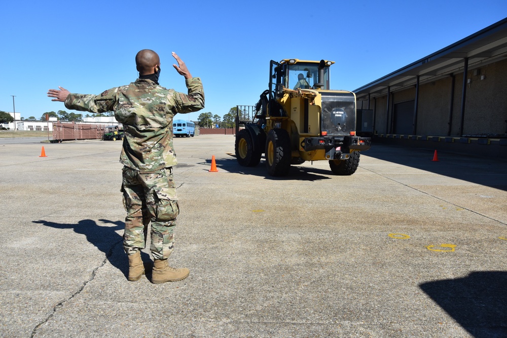 Forklift training