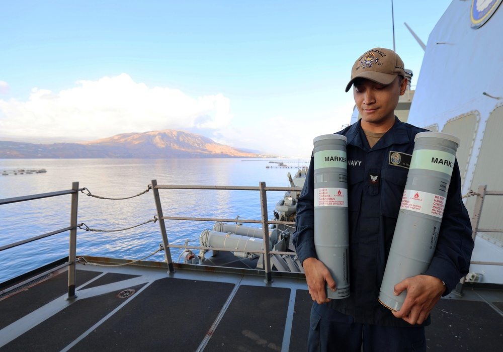 USS Roosevelt (DDG 80) Arrives in Souda Bay, Greece
