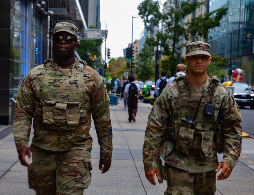 DVIDS - Images - Members of 4/118th Infantry Regiment patrol D.C ...