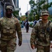 Members of 4/118th Infantry Regiment patrol D.C. streets