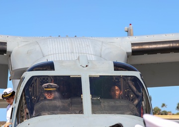 Republic of Korea cadets tour MAG-24 static display