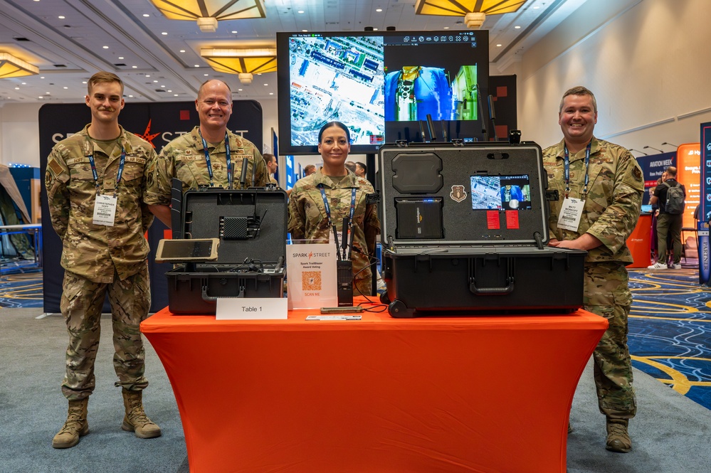 90th MW and CES at Air Force Association