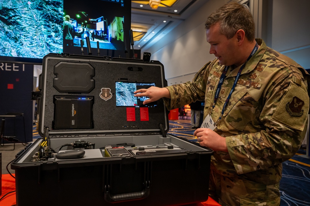 90th MW and CES at Air Force Association