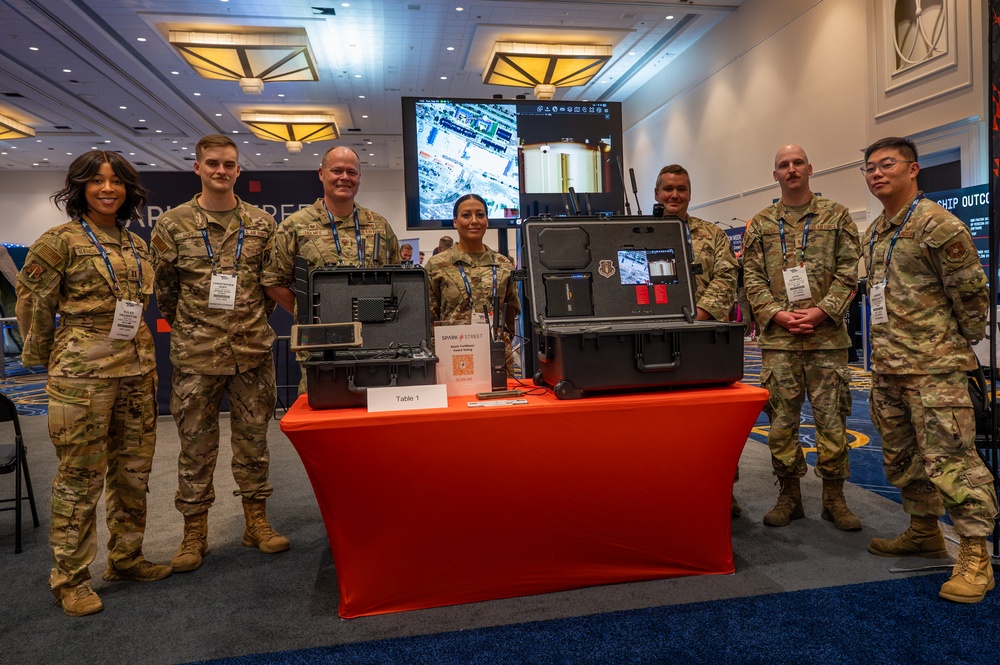 90th MW and CES at Air Force Association