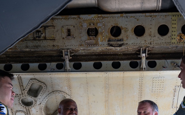Leadership of Minot Police Department meets with commanders of Minot Air Force Base.