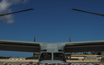 Republic of Korea cadets tour MAG-24 static display
