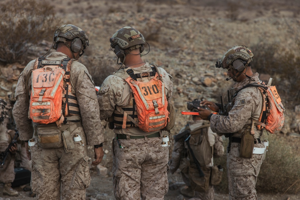 V25 conducts Company Attacks at Range 230