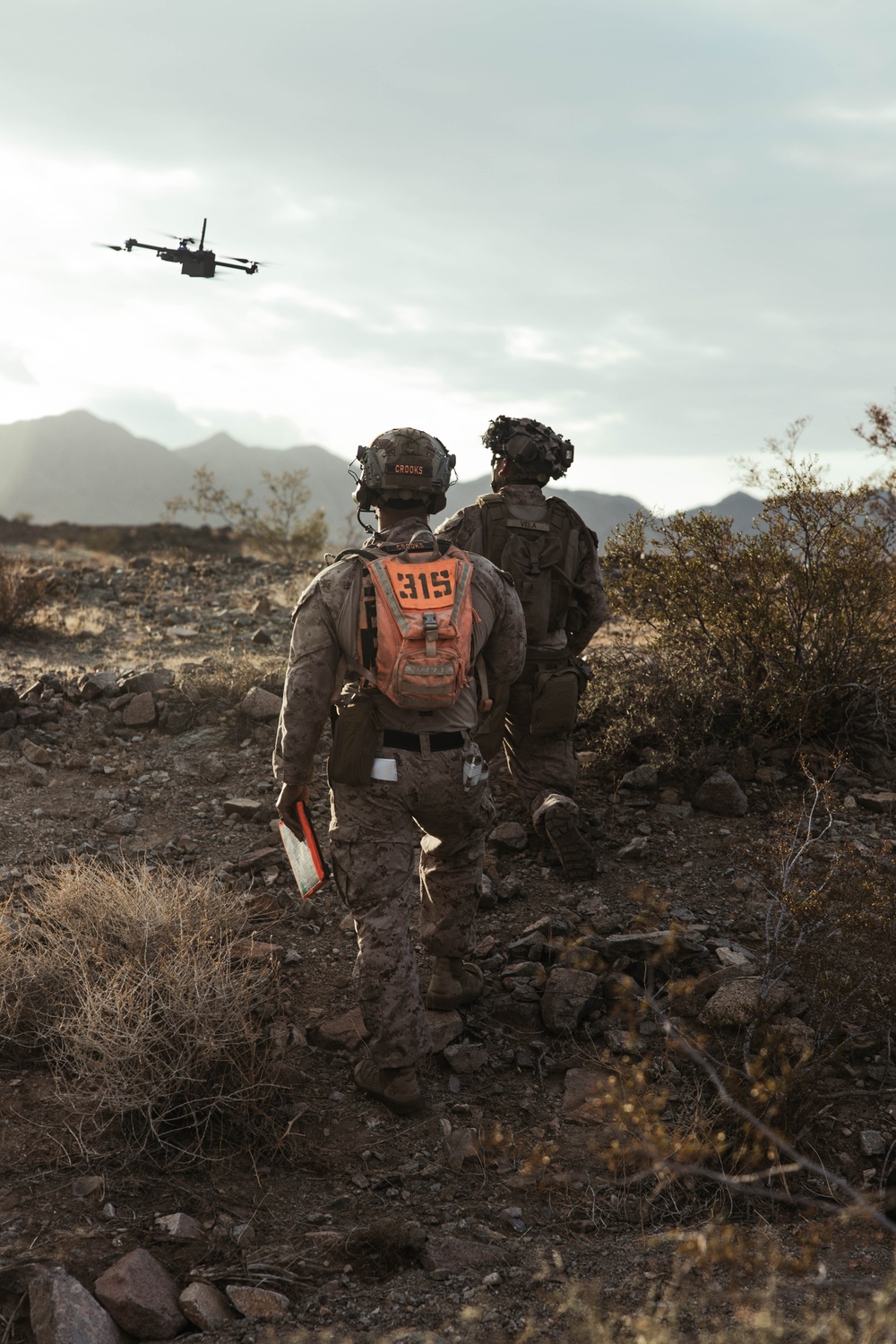 V25 conducts Company Attacks at Range 230