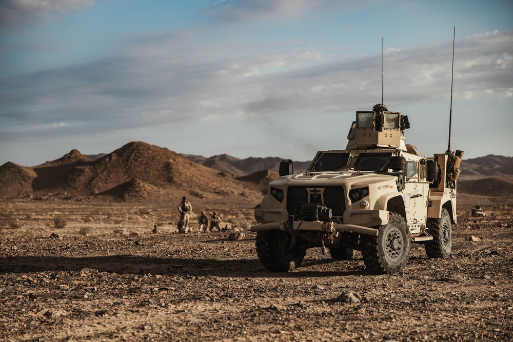 V25 conducts Company Attacks at Range 230
