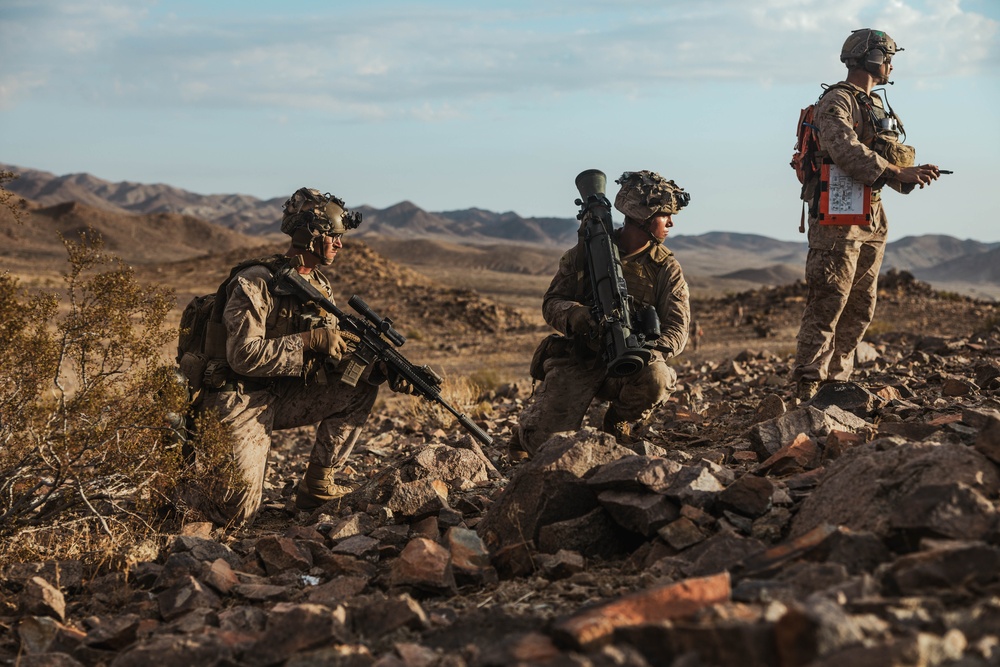 V25 conducts Company Attacks at Range 230