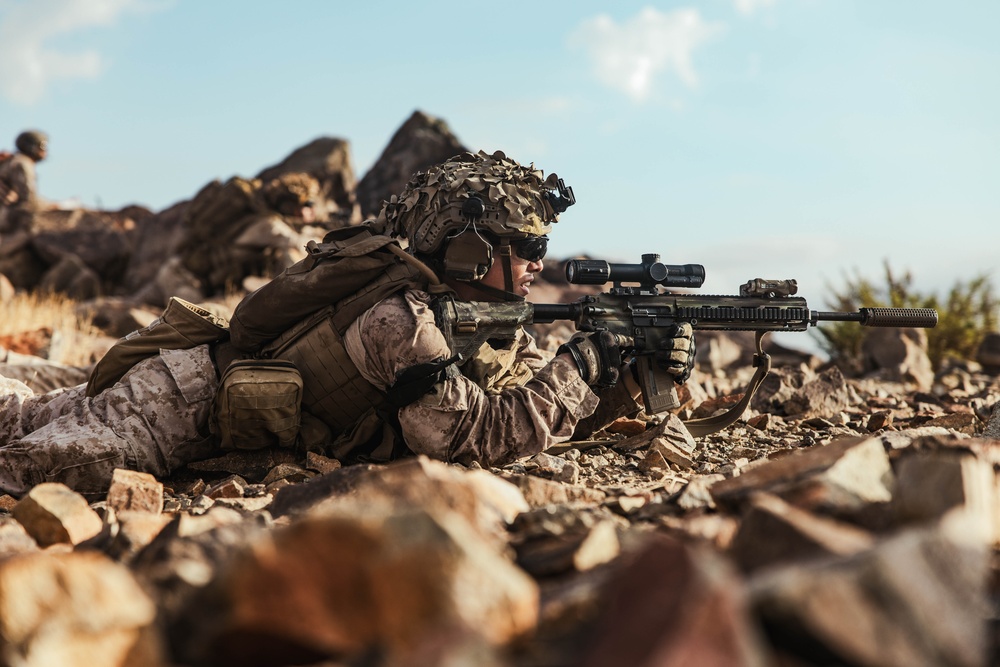 V25 conducts Company Attacks at Range 230
