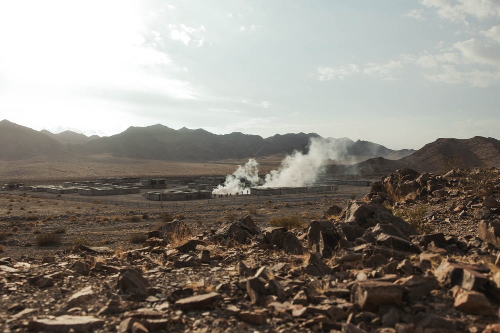 V25 conducts Company Attacks at Range 230
