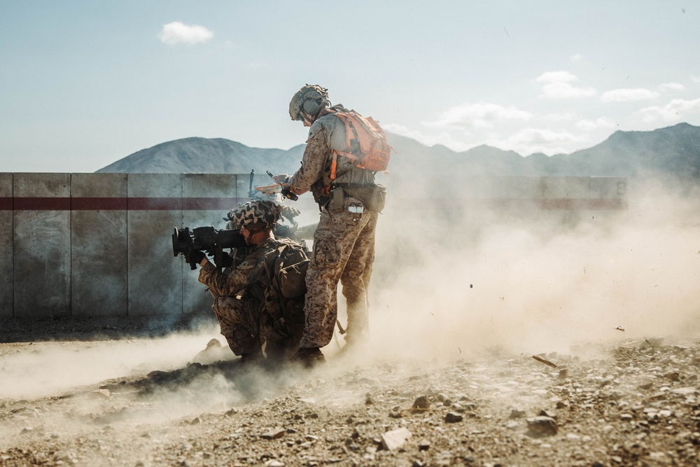 V25 conducts Company Attacks at Range 230
