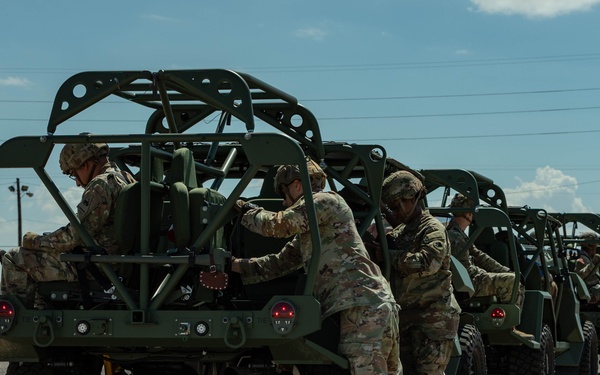 101st Sustainment Brigade Prepares ISVs for Training