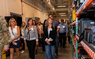 Travis conducts Honorary Commanders MXG Tour