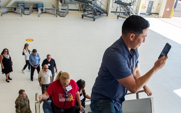 Travis conducts Honorary Commanders MXG Tour