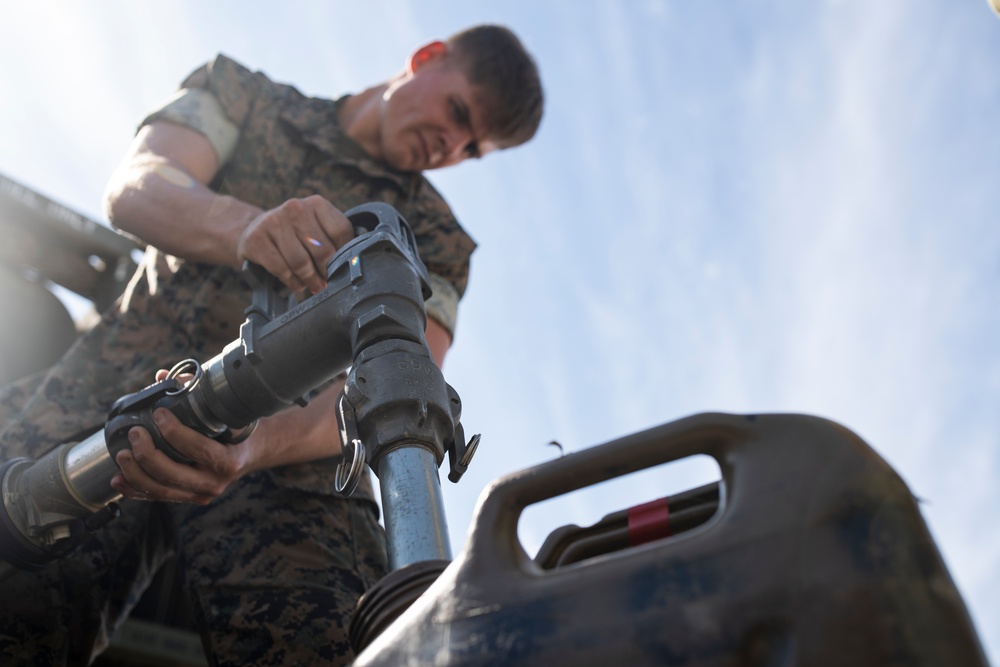 11th MEU Marines Conduct a Communications Exercise