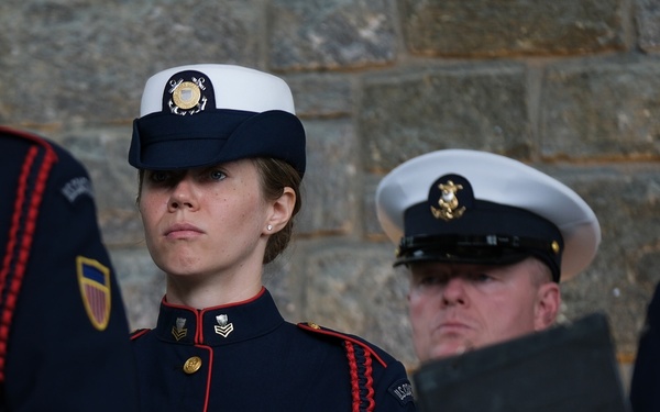 U.S. Coast Guard Band plays at Coast Guard Headquarters