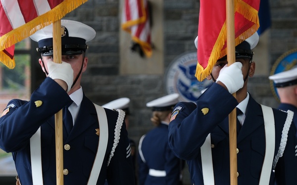 U.S. Coast Guard Honor Guard at Coast Guard Headquarters