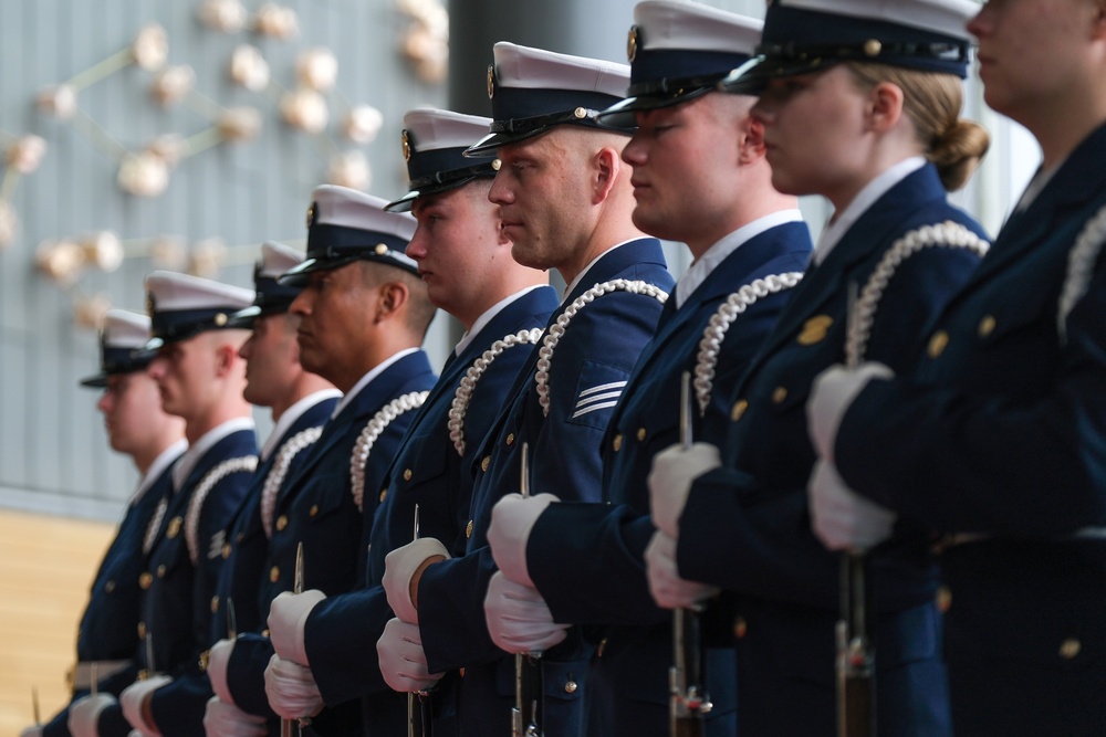 U.S. Coast Guard Honor Guard at Coast Guard Headquarters