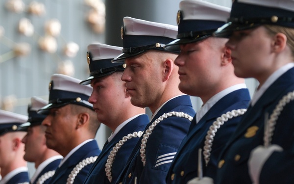 U.S. Coast Guard Honor Guard at Coast Guard Headquarters