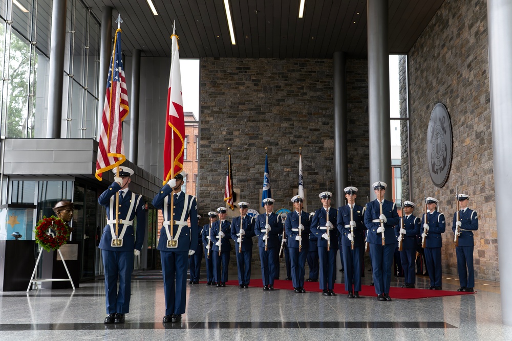 U.S. Coast Guard Honor Guard at Coast Guard Headquarters