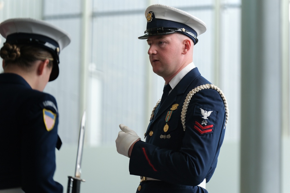 U.S. Coast Guard Honor Guard at Coast Guard Headquarters