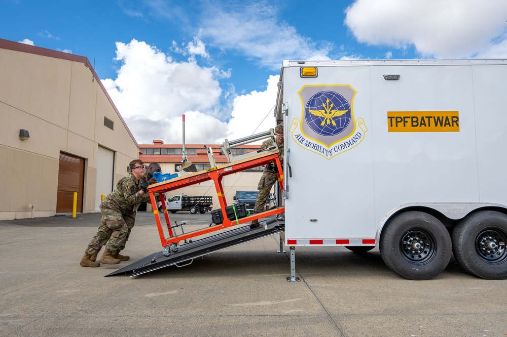 60 MXS Airmen demonstrate War Wagon capabilities