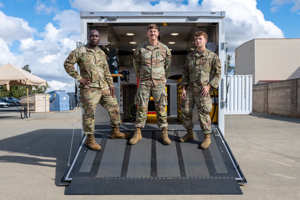 60 MXS Airmen demonstrate War Wagon capabilities