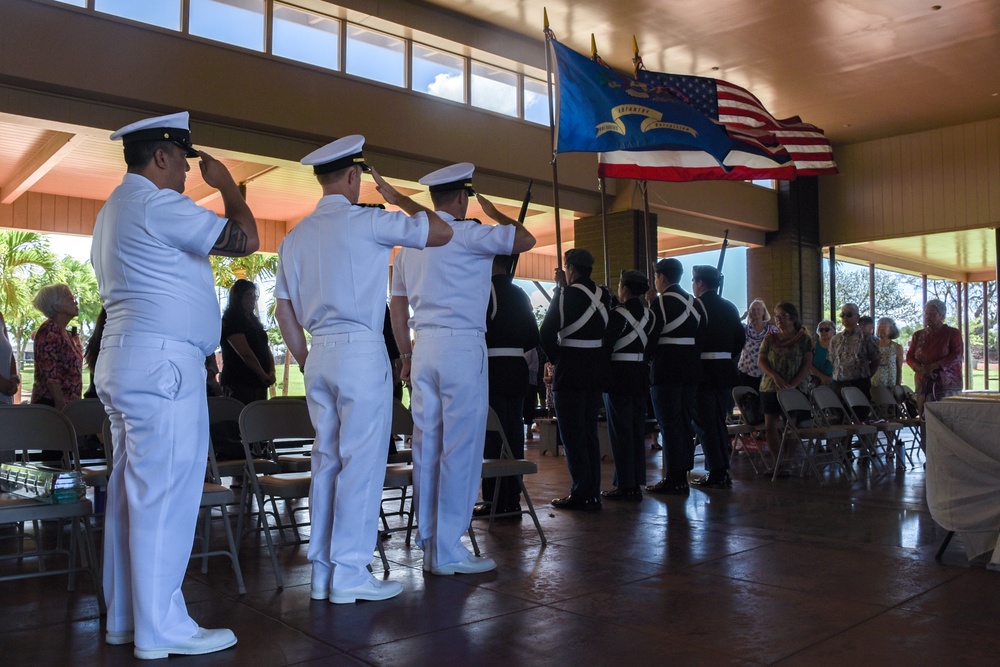 Pacific Missile Range Facility Leadership Attends 100th Infantry Battalion Memorial
