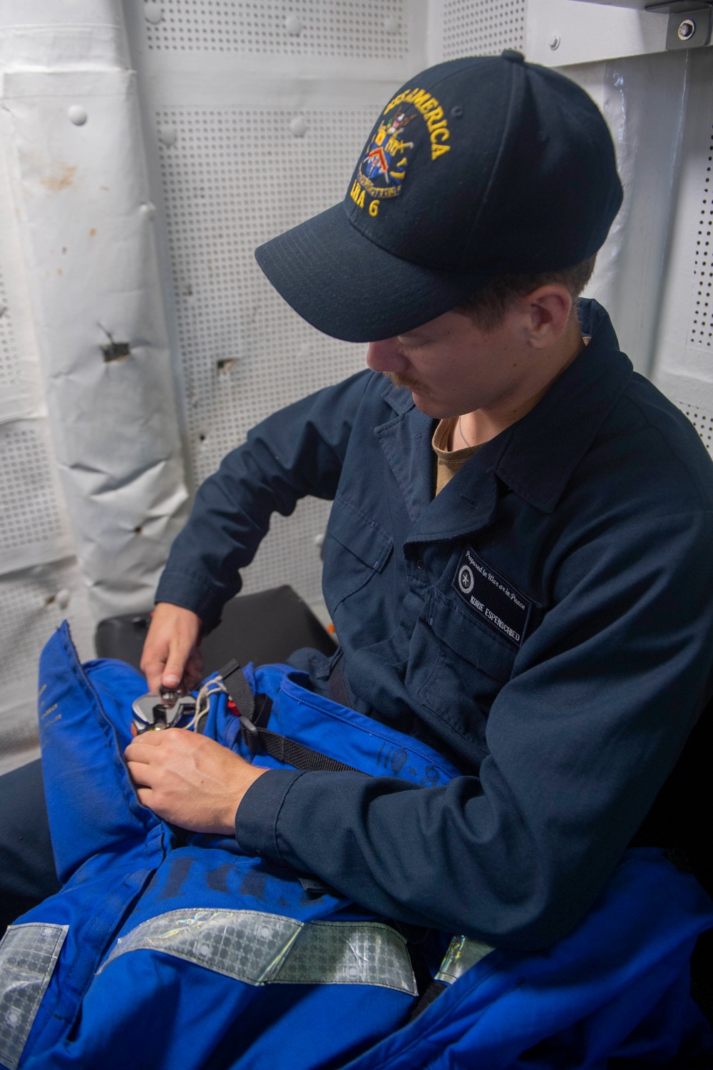 Sailors Conducts Maintenance Across USS America (LHA 6)