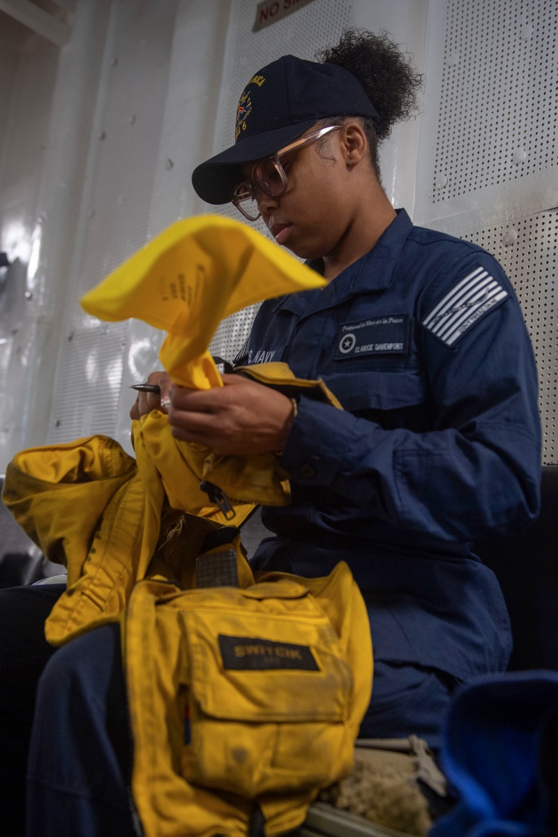 Sailors Conducts Maintenance Across USS America (LHA 6)