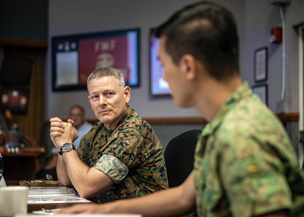 MARFORPAC - Singapore Army Staff Talks Day 1