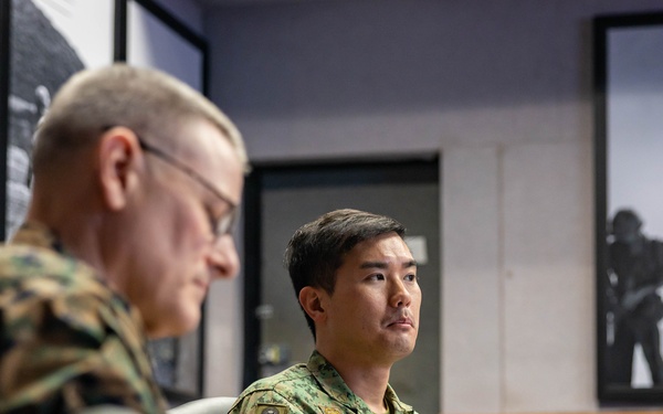 MARFORPAC - Singapore Army Staff Talks Day 1