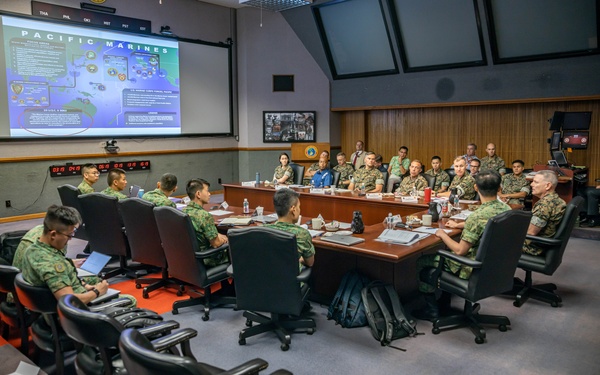 MARFORPAC - Singapore Army Staff Talks Day 1