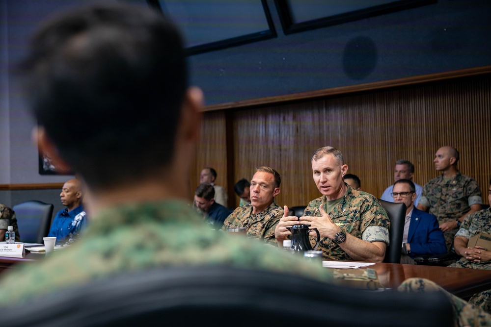 MARFORPAC - Singapore Army Staff Talks Day 1