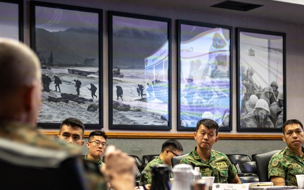 MARFORPAC - Singapore Army Staff Talks Day 1