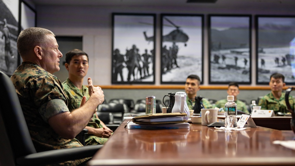 MARFORPAC - Singapore Army Staff Talks Day 1