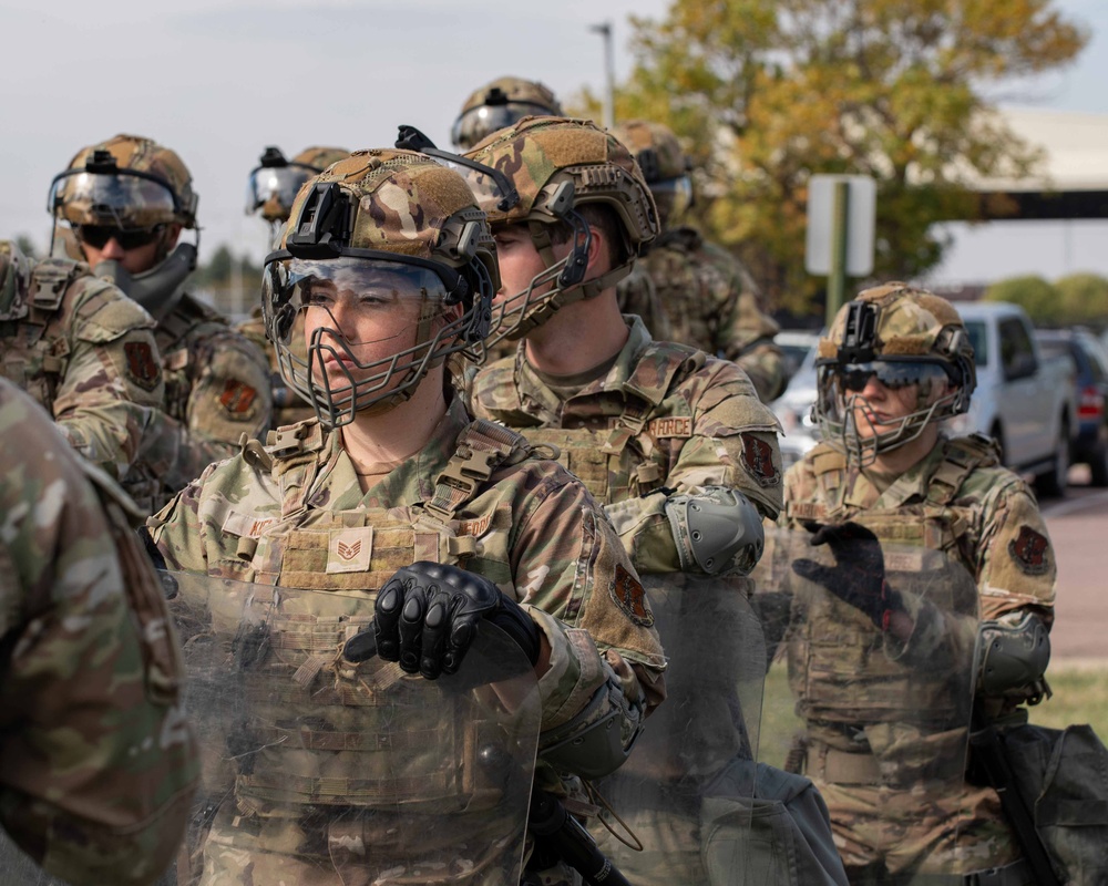 114th Security Forces Squadron conducts Domestic Operations Training