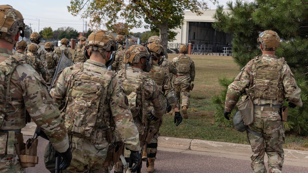 114th Security Forces Squadron conducts Domestic Operations Training
