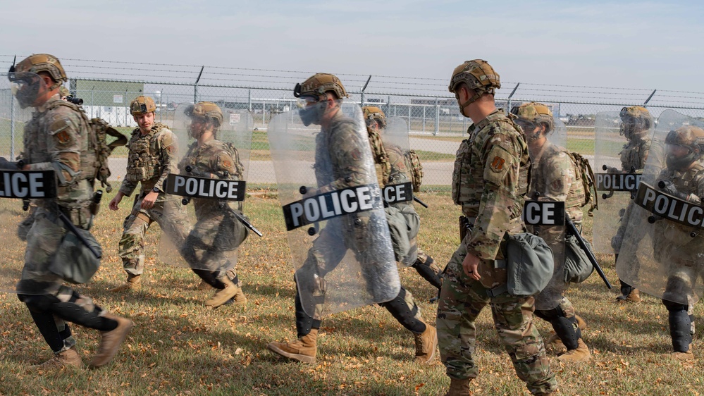 114th Security Forces Squadron conducts Domestic Operations Training