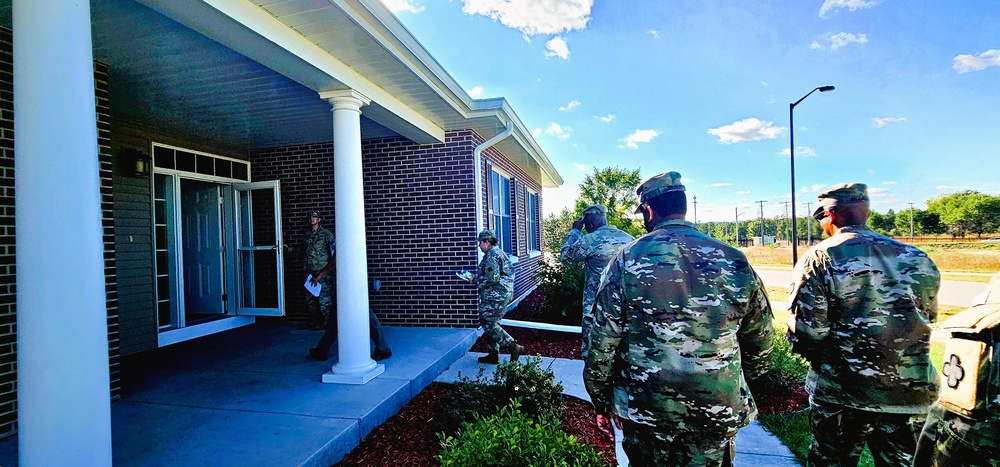 Fort McCoy holds September 2025 ‘walking town hall’ with installation housing residents
