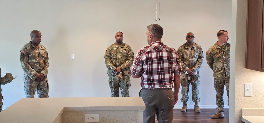 Fort McCoy holds September 2025 ‘walking town hall’ with installation housing residents