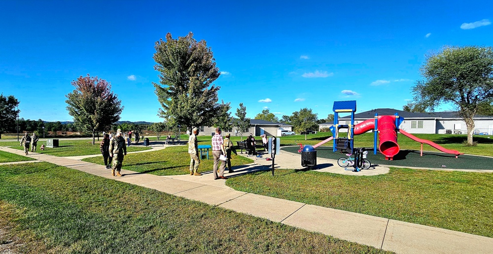 Fort McCoy holds September 2025 ‘walking town hall’ with installation housing residents
