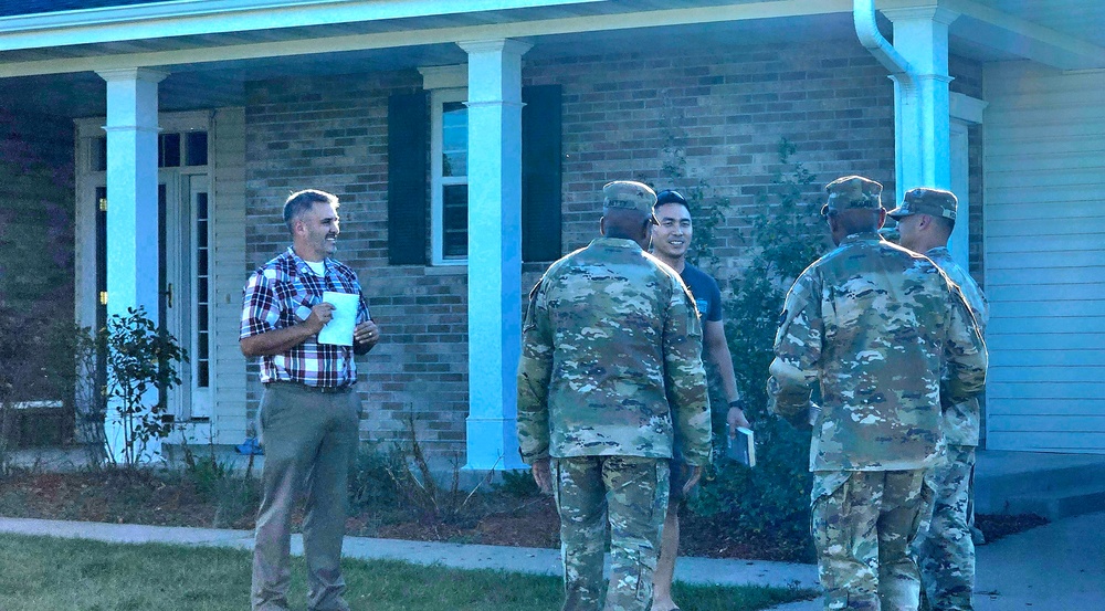 Fort McCoy holds September 2025 ‘walking town hall’ with installation housing residents